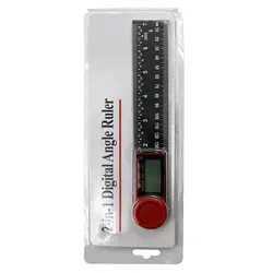 0-200 мм 8 "цифровой измеритель угол уклономер, угловой цифровой Линейка электронный Гониометр угломер измерительный инструмент