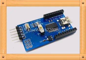 

Free Shipping!!! USB to serial UART adapter plate / with base / firmware programming board foca