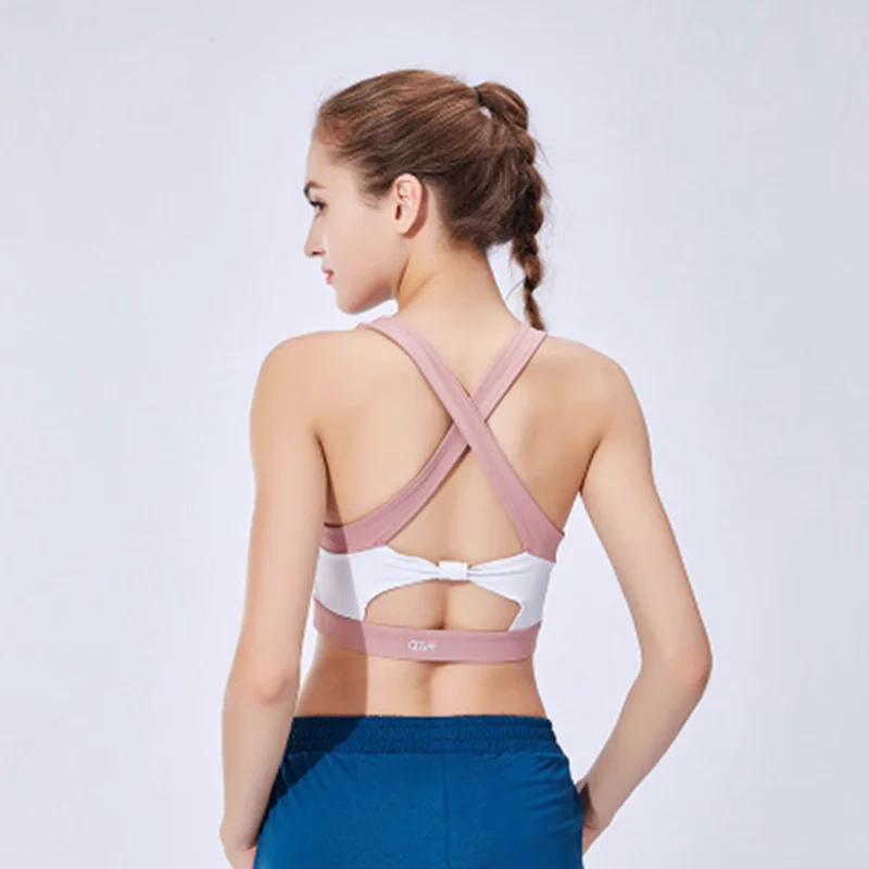 

Top Seamless Sports Bra Push Up Women Running Training Sexy Sports Lingerie Shockproof Gym Shark Top Yoga Shirt Fitness Colthing
