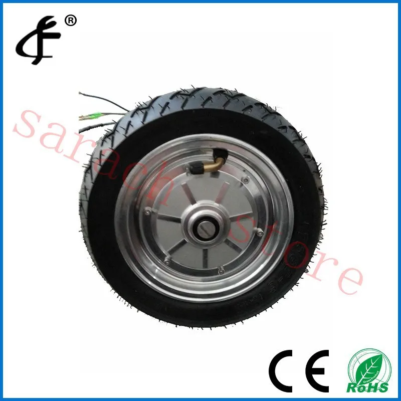 Sale 9" 450W 36V  single shaft  electric wheel hub motor ,skateboard with motor,electric motor for bicycle 0