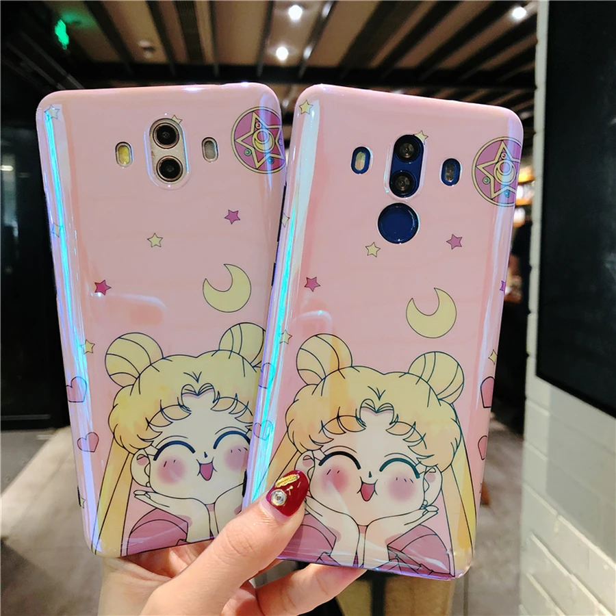 

For huawei mate 20 pro honor 10 mate 10 pro p20 pro case cover cute cartoon relief blue ray soft silicon phone bag Ritozcase
