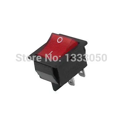 

Red Neon Light DPST ON/OFF Snap in Rocker Switch AC 15A/ 250V 20A/125V