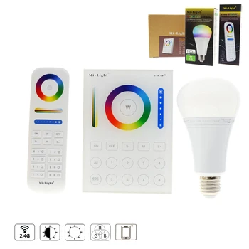 

Mi.Light RGB bulbs CCT Remote Controller 2.4G 8 Zone Smart Panel Remote Controller / RGB CCT LED Bulb