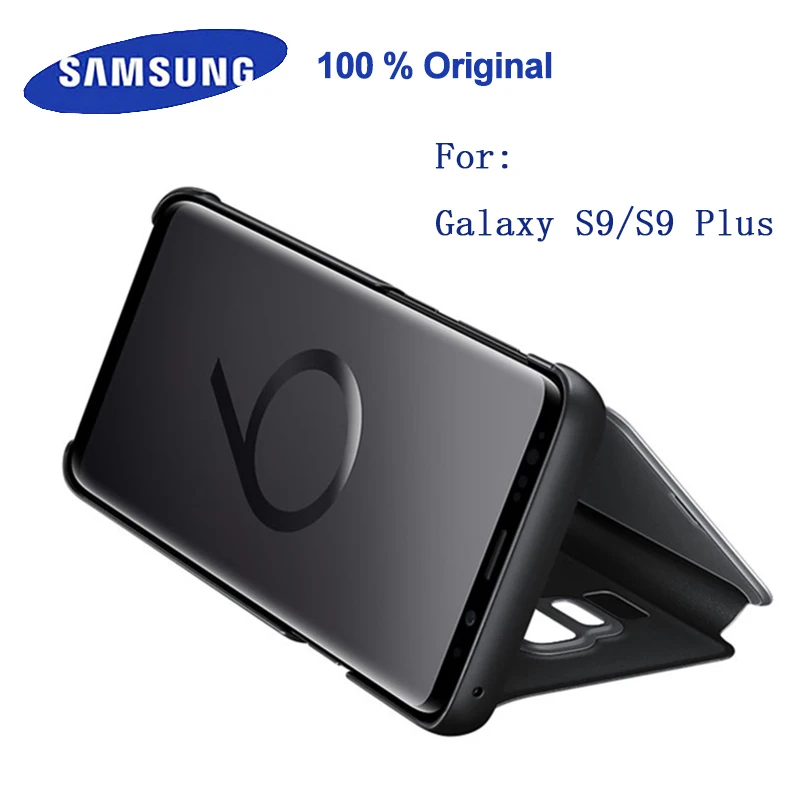 

Original Samsung Smartphone Cover For Galaxy S9 S9+ 4 colors Available Acrylic Protection kickstand Anti-collision Business Case