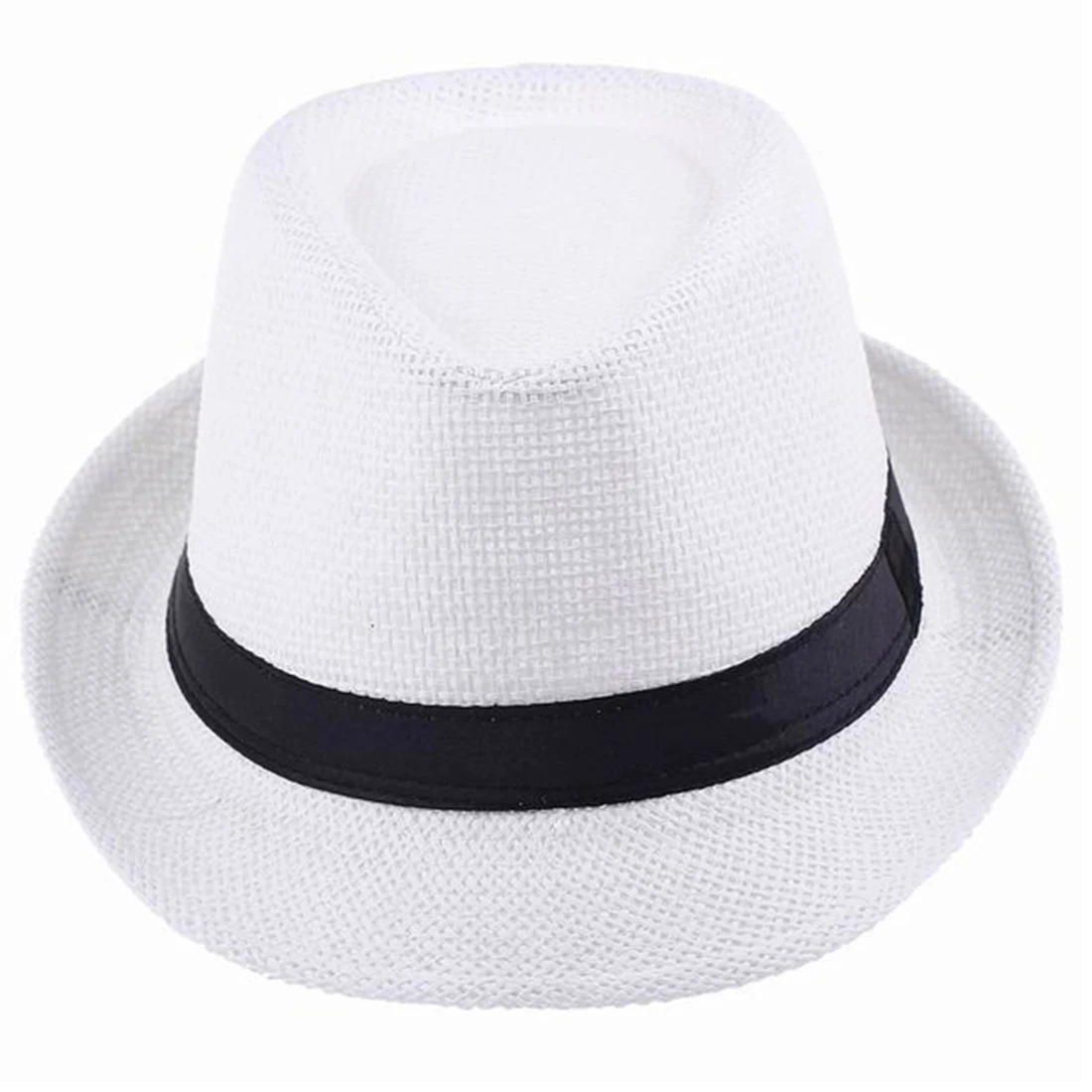 Жаркое лето мужская Для женщин Для мужчин модные летние Повседневное Мода пляж солнце соломенный джазовый Hat 2018 новые ковбойские фетровая