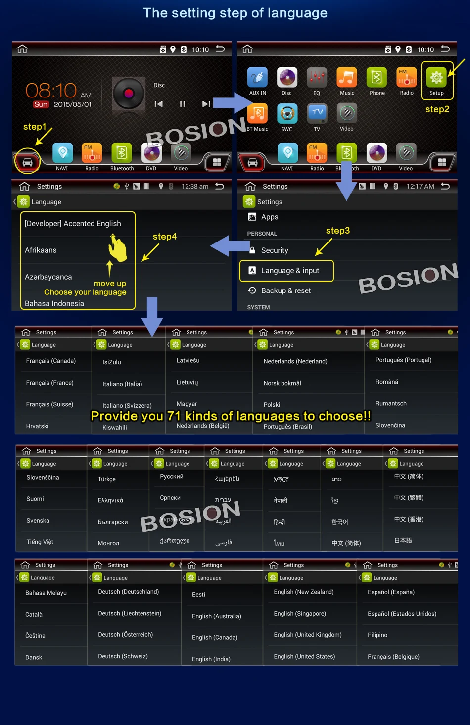 Perfect 8" 2 Din Android 7.1 car dvd radio autoradio gps navigation Radio Steering wheel controls For Toyota corolla 2016~2017 10