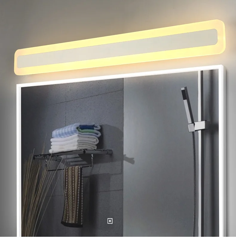 

L40/60/80/100/L120CM mirror lights Modern makeup dressing room bathroom led mirror light fixture home lighting wall lamp 90-240V