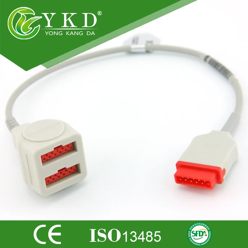 

GE-Marqutte Pressure transducer adpter Durable cable,IBP cable,medical accessories
