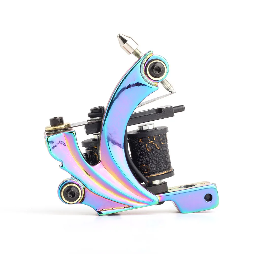 professional 1Pcs New Colors Coil Tattoo Machine Light Weight Tattoo