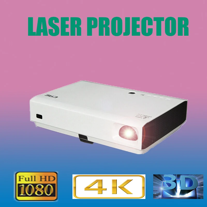 1080p Laser Projector Full HD Home Theater LED Android Projector with WIFI Bluetooth 3000 ANSI