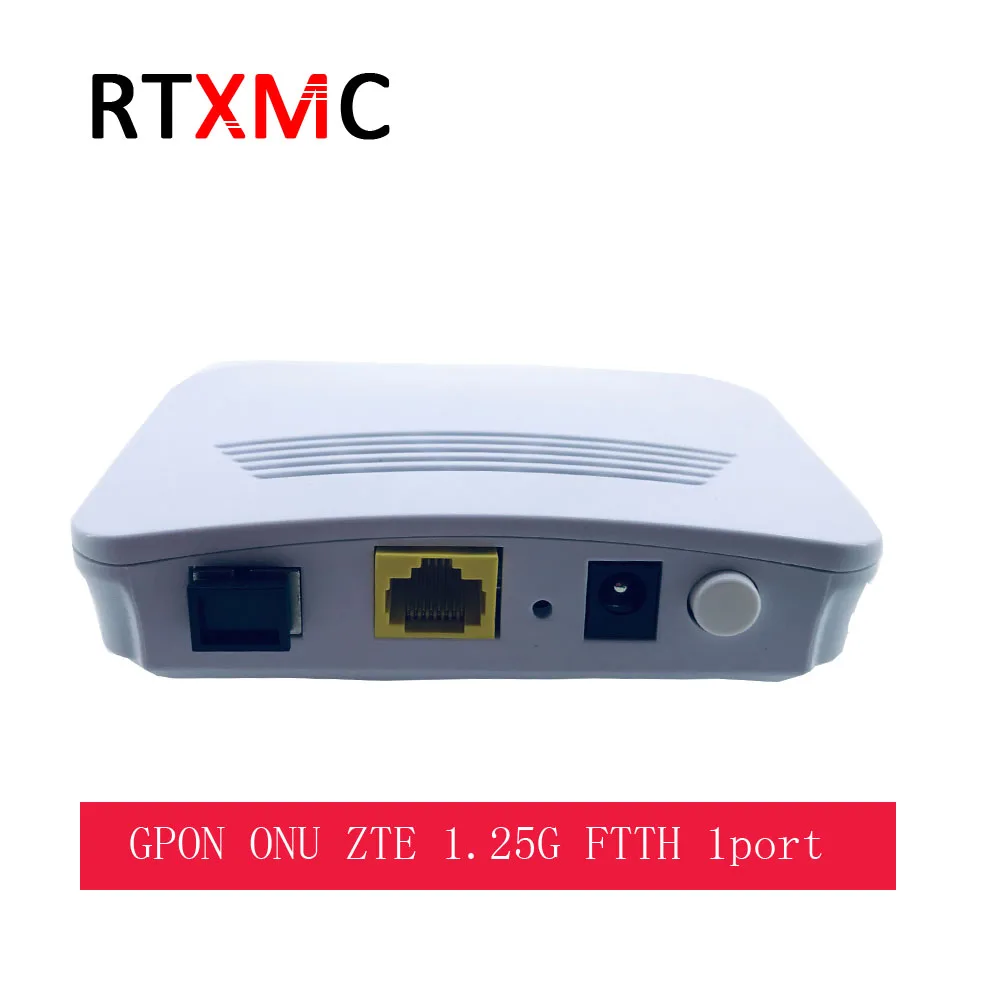 

1 Pieces APC Connector GPON ONU FTTO 1GE GPON 1port FTTH ONU ONT Single LAN Port OLT 1.25G Gpon ZTE Chipset Fiber to home FTTB S