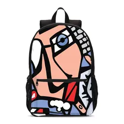 Новый лоскутный принт студенческие рюкзаки с пеналом модный школьный рюкзак для девочек большой подростковый школьный рюкзак