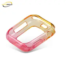 KINGBEIKE New Design Full Protective Frame For Apple Watch 40mm 44mm Popurlar Watch Case For iWatch Series 4 Colorful Watchcase