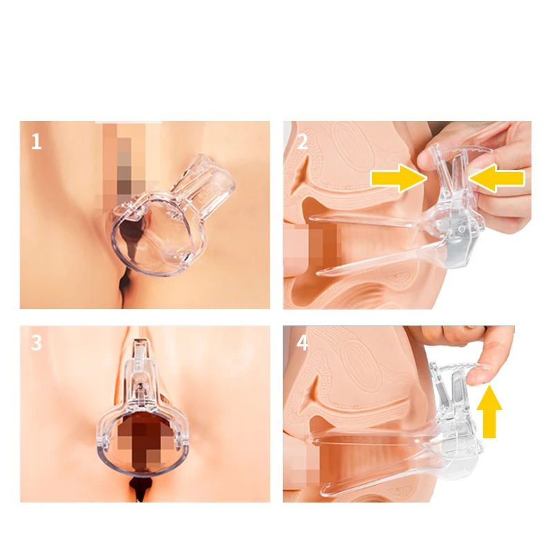 Пластиковые одноразовые анальные влагалищные анальные лучи, медицинский силикон, Гинекологическое зеркало Vigina, смазка большого и маленького размера