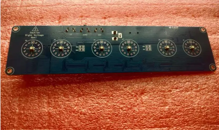 DIY in14 in4 Nixie трубки часы цифровые светодиодные подарок монтажная плата комплект PCBA