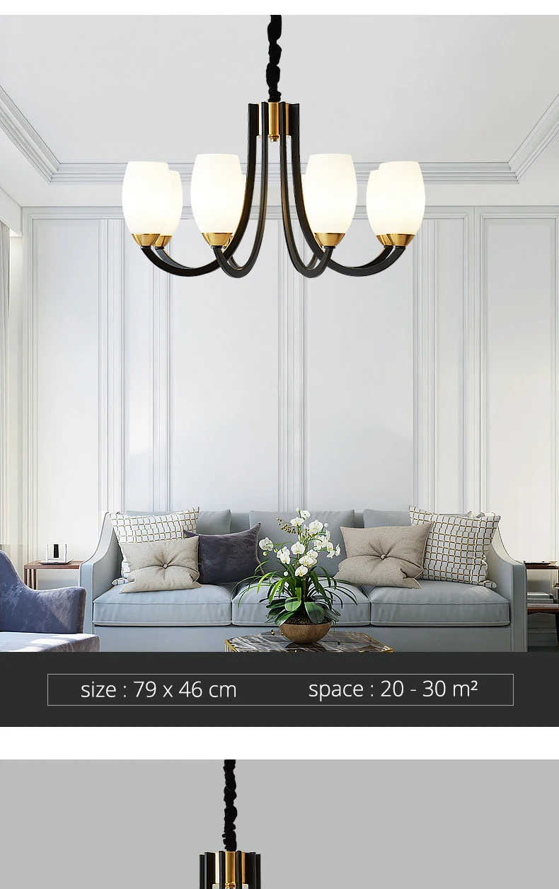 DX Modern Led Chandelier (2)