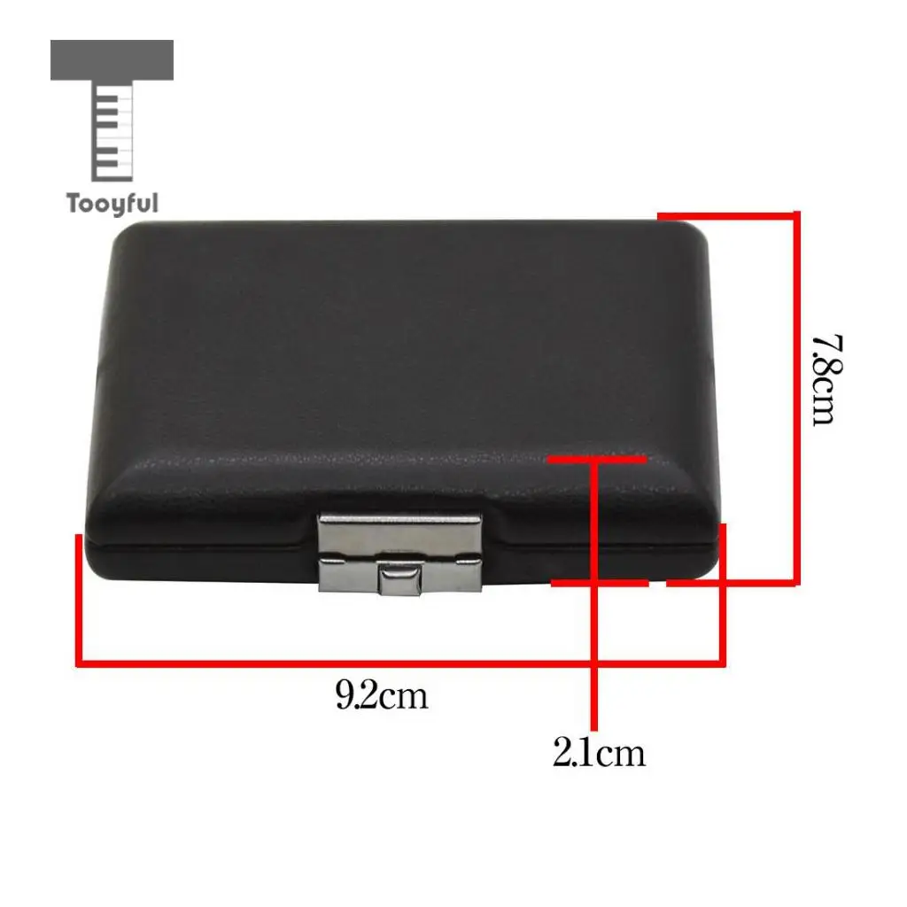 PU Leather Oboe Basson Bassoon Reed Case Storage Box Black Woodwind Instruments Parts