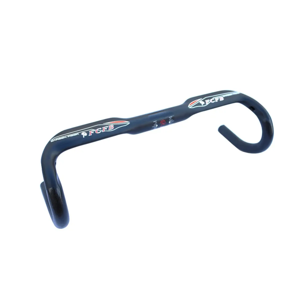 

FCFB UD carbon handlebar matt +glossy sticker4 holes Internal handlebar Small resistancer steering-wheel bike cycling parts