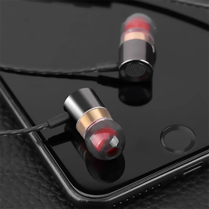 Наушники вкладыши стерео наушники проводные для телефона Xiaomi MP3 Компьютера 3 5 мм