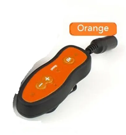 Плавание ming MP3 плеер спорт музыкальный плеер 4 ГБ MP3 Дайвинг Водонепроницаемый IPX8 воды Плавание мини-usb-зажим цифровой MP3 музыкальный плеер с наушниками - Цвет: orange