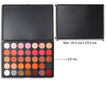 

Matte Shimmer Eye Shadow Palette Eyeshadow Cream Cosmetic Makeup Palette