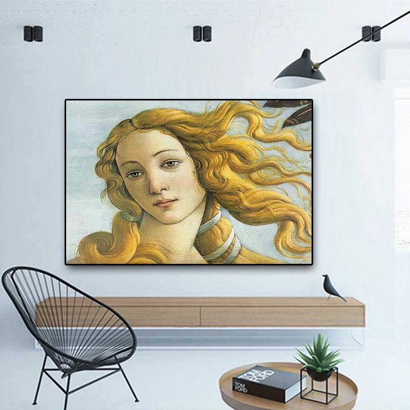 Venus от Sandro Botticelli известная Репродукция картина маслом печать на холсте настенный