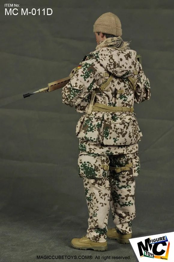 Игрушки MC MCM-011D Ksk-desot Flecktarn Набор для 12 дюймов фигурки DIY