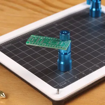 

Magnetic PCB Holder Adjustable Printed Circuit Board Vise Fixture Jig Soldering Assembly Stand Clamp Movable Pillars