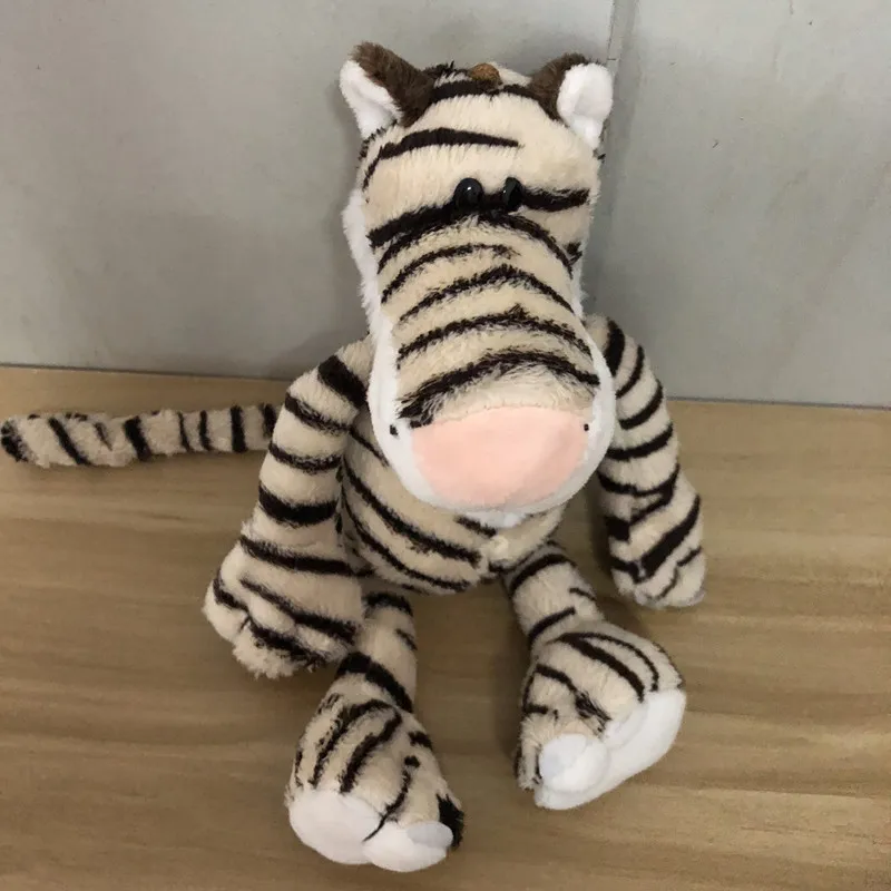 Babiqu 1pc 25cm Popular Forest Animals Stuffed Doll Plush Jungle Series Animal Lion Monkey Zebra Giraffe Elephant TOYS Kids Gift