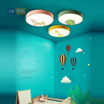 

LED Modern Iron Acryl Round 5cm Height Multicolor Cartoon LED Lamp.LED Light.Chandelier Chandelier Lighting For Kid's Room