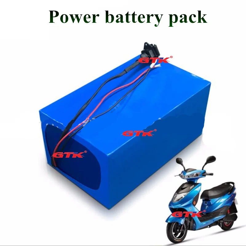 Free customs tax 52V 20Ah lithium 14S battery for ebike 1000w 2000w Motor Solar wind Energy car LED ups ess system + 5A charger (6)