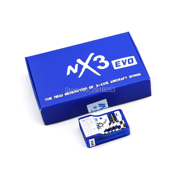 

NX3 Evo 3 Axis Gyro Flight Controller Autobalance Stabilizer For RC Airplane