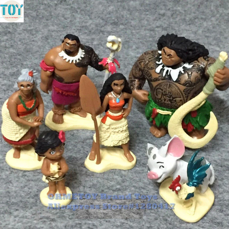 mini moana figures