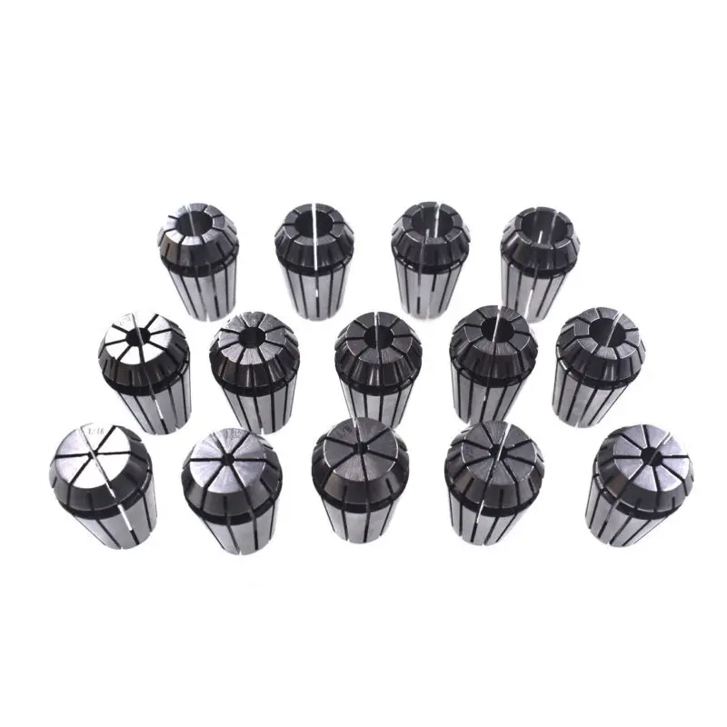 

Spring Steel Spring Collet ER20 1/16"-1/2" Precise Boring Milling Tapping Engraving CNC Tool Clamping Replacement