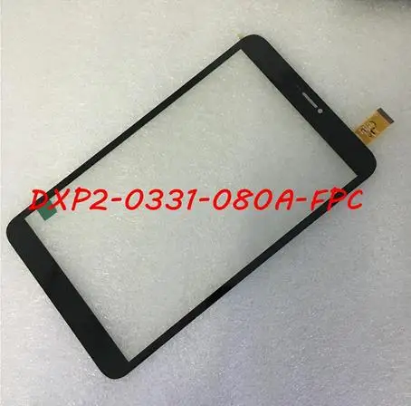 

10 pieces / lot 8" tablet dxp2-0331-080a-fpc Touch Screen Touch Panel digitizer Glass Sensor Replacement DXP2-0331-080A-FPC