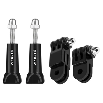 

PULUZ For gopro pivot arm three-way adjustable pivot arm with 2 Long Screws Adapter Helmet Chest Strap Mount For Gopro Hero5