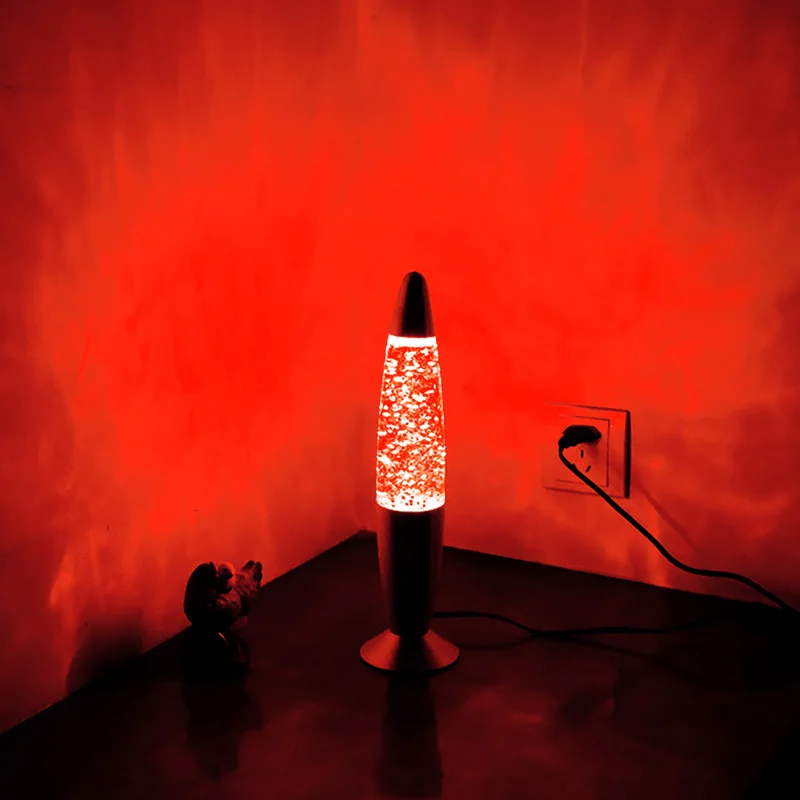 Dozzlor креативный Ночной светильник 25 Вт, лава, лампа, регулируемый светильник, металлическая основа, для спальни, прикроватная, украшение, детский подарок
