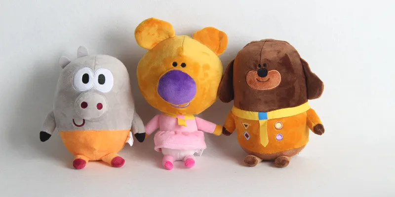 20-28 см Hey Duggee Norrie Betty Tag Happy Roly мягкая плюшевая игрушка кукла детские рождественские подарки