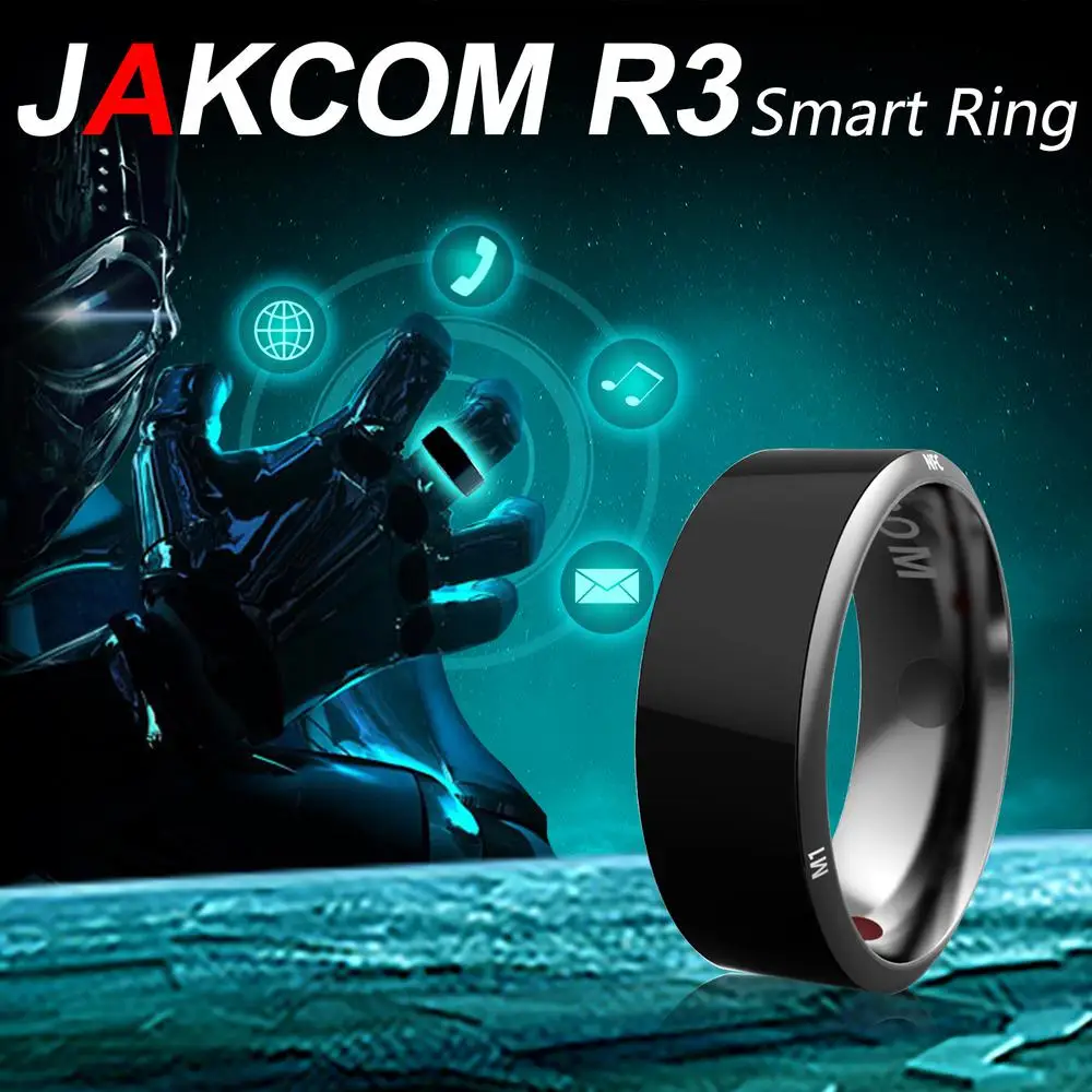 

JAKCOM R3 Smart Ring Hot sale in Access Control Card as 125khz rfid rewritable anel nfc biz 125