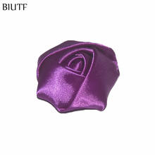 100Pcs/lot Clothing Accessories Classic 3D Rose Bud 4CM Mini Headdress Flower Corsage Free Shipping TH06