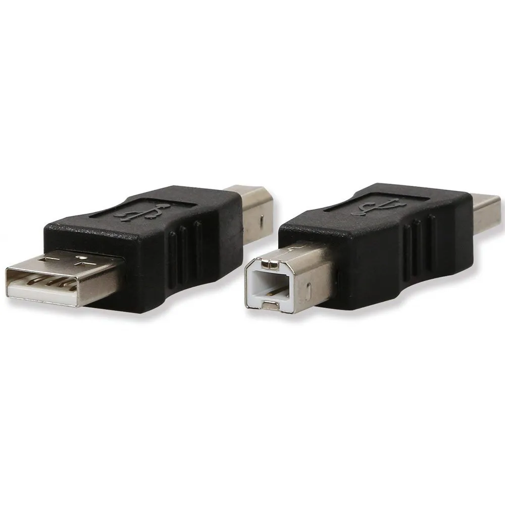 USB адаптер принтера USB 2,0 Тип мужчина к usb Тип B разъем конвертер AF BM разъем для принтера сканер компьютер