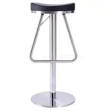 Нержавеющая сталь барный стул, подставка для ног, Современный барный стул, подъемная балка стул, кожа, вращающийся стул, стул для кассира
