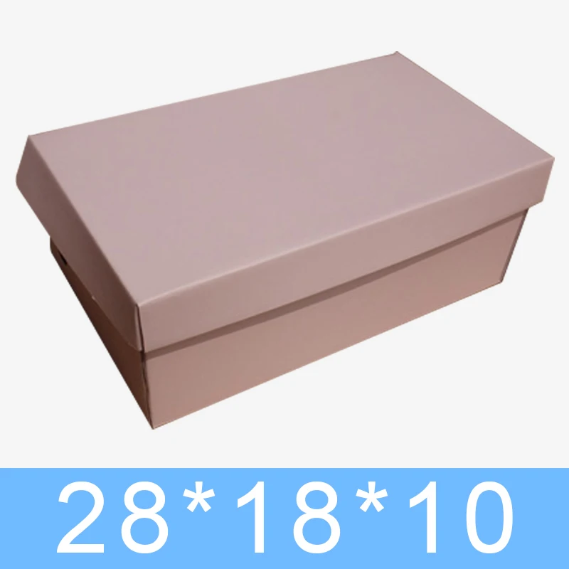 28*18* 10cm pink Shoe Box Bracelet shoe boxes gift box50pcs/lotin Gift