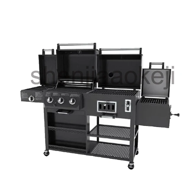 Thickening Infrared Oven Charcoal Bbq Grill Gas Smoked Thickening Infrared Oven Charcoal Bbq Grill Gas Smoked Large Family Villas Garden Villa 1pc