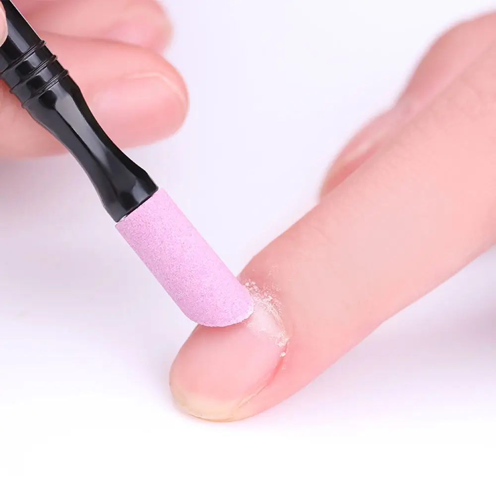 1 шт. кварцевые палочки для отодвигания кутикулы моющиеся омертвевшей кожи отделка толкатель акриловая ручка Маникюрный Инструмент для ногтей