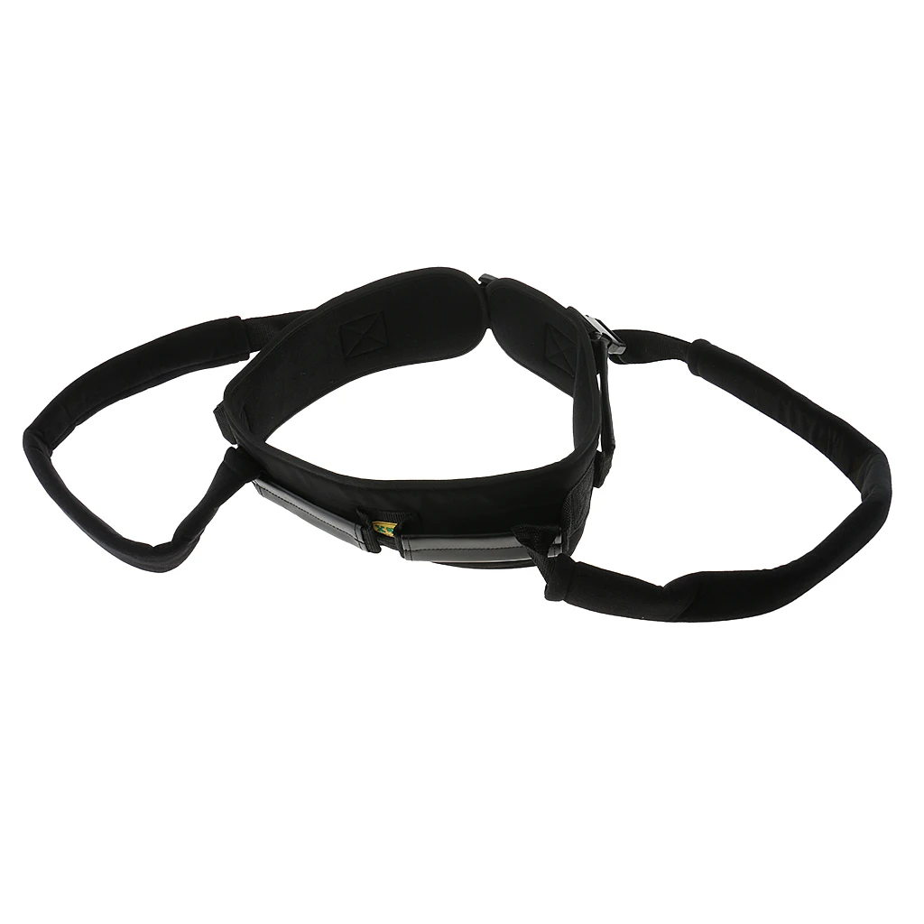 Safety Secure Transfer and Walking Gait Belt with Caregiver Hand Grips Patient Ambulation Medication Assist Aid