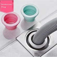 Bathroom Drain Telescopic Pipe Deodorant Rubber Sealing Ring Washing Machine Pool Sewer Floor Drain Insect Proof Sealing Plug stainless steel rectangular floor drain washing machine chrome dedicated outdoor pool drain