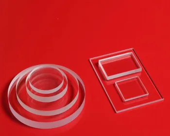 

Rectangle clear quartz glass plate 50*40*3mm