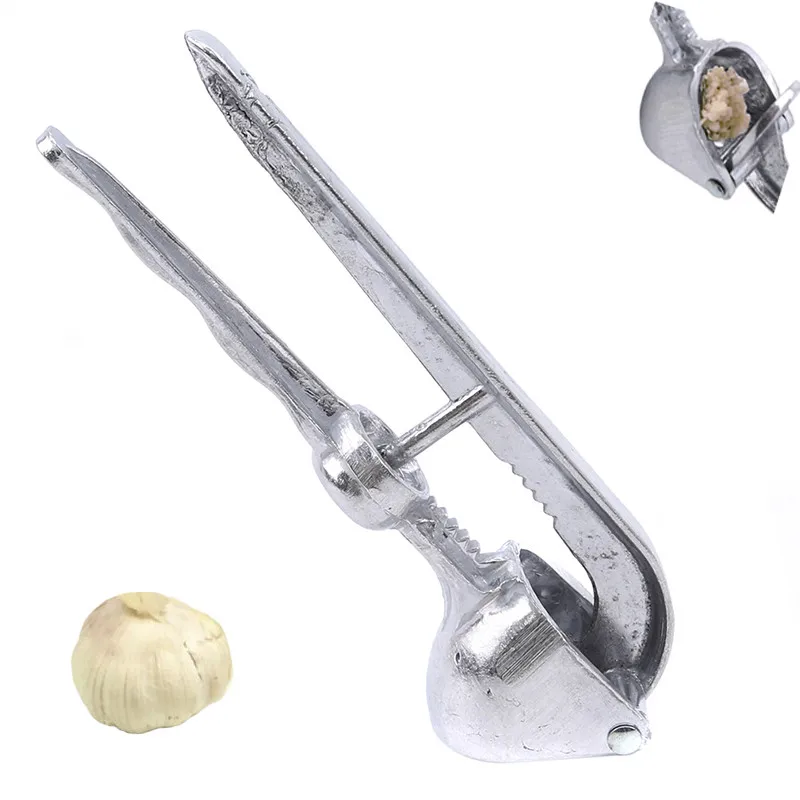 

Useful Multifunctional Stainless Steel Crusher Kitchen Round Extrusion Tool Garlic Press Fruit And Vegetable Cooking Tools