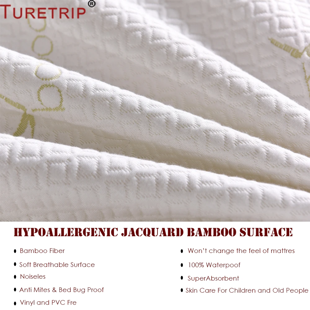 bamboo fiber mattress topper (6)